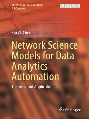 cover image of Network Science Models for Data Analytics Automation